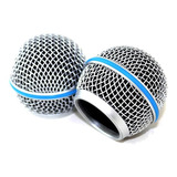 Globo Grelha Compatível Microfone Beta58 Sm58 - Arcano Shur