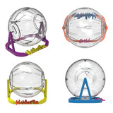 Globo Hamster Ball Plast Pet Tamanho M 17cm