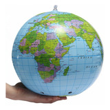 Globo Inflável Mapa Mundi 30 Cm 8 Unidades