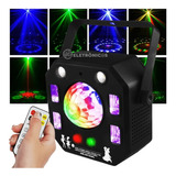 Globo Magic Efeitos Holográfico Raio Laser
