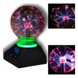 Globo Plasma Light Bola Cristal 110v 20cm Decoração Festas