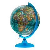 Globo Terrestre Night & Day Iluminado 25cm - Abajur