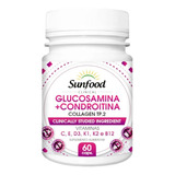 Glucosamina Condroitina 60 Cáps. Sunfood Sabor