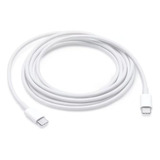 Gnc Tipo-c Usb-c Cabo Para Macbook Galaxy Charge 2 Metros Cor Branco