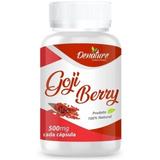 Goji Berry 100% Natural 500mg 60 Cápsulas - Linha Premium