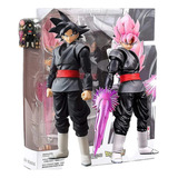 Goku Black Dbz Action Figure 15cm Articulado Pronta Entrega