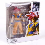 Goku Deus Super Saiyajin Articulado Boneco Dragon Ball Super