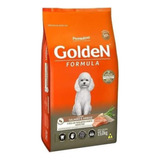 Golden Premium Especial Formula Alimento Para Cão Adulto De Raça Pequena Sabor Salmão E Arroz Em Sacola De 15kg