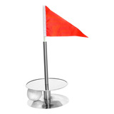 Golf Putting Cup Haste De Aço Inoxidável Bandeira De Golfe