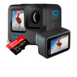 Gopro Hero 10 Black Original Nova + Microsd Extreme Pro 64gb