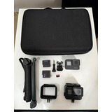 Gopro Hero6 Black 4k + Bateria Extra + Microsd + Acessórios