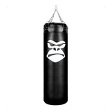 Gorilla Reforçado Mma Bater Box Saco De Pancada Profissional 100x90cm Cor Preto