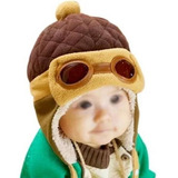 Gorro Aviador Infantil Touca Gorro Aviador Para Criança