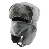 Gorro Ushanka Touca Russa Aviador Piloto Chapka Frio Neve