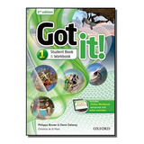 Got It! Level 1: Student Book & Workbook, De Philippa Bowen. Editora Oxford, Capa Mole Em Português, 2021