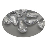 Gota Amêndoa 35 Mm De Cristal Acrílico Bijuterias 100 Peças