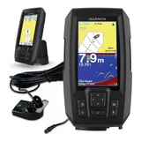 Gps Sonar Para Pesca Garmin Striker Plus 4 C/ Transducer