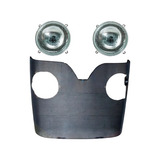 Grade Dianteira Com Farol Redondo Trator Massey Mf 4265 4275