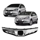 Grade Dianteira Friso Cromado Honda Fit 2012 2013 2014 Novo