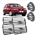 Grade Difusor De Ar Painel Gol Sav Parati G3 - Kit 6 Peças