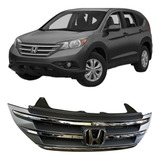 Grade Honda Crv 2012 2013 2014 2015 Com Friso Cromado
