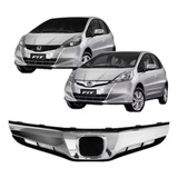 Grade Honda Fit 2013 2014 Friso Cromado Dianteira Nova