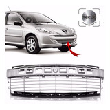 Grade Parachoque Dianteiro Peugeot 207 Ano 2008 2009 2010 2011 2012 2013 Prata
