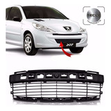 Grade Parachoque Dianteiro Peugeot 207 Ano 2008 2009 2010 2011 2012 2013 Preto