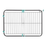 Grade Porta Portão Pet Criança Bebe Cão Vão 79 A 115 Cm