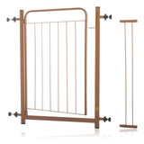 Grade Portão Proteção Pet Cão Criança C/ Extensor Branco