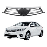 Grade Radiador Corolla 2015-2016-2017 - Com Friso Cromado