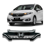 Grade Radiador Emblema Parachoque Honda Fit 2018 2019 2021