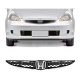 Grade Radiador Parachoque Honda Fit 2007 2008 Com Emblema