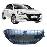Grade Radiador Peugeot 208 2020 2021 2022 2023 2024 Preta..
