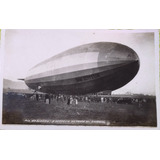 Graf Zeppelin No Campo Dos Affonsos Anos 30 Cartão Postal