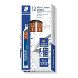 Grafite Staedtler Mars Micro Original - 0,5mm B - 12 Tubos