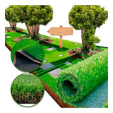 Grama Sintética Decorativa Europeia Premium Para Jardim 1m²
