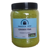 Grama Sintética Para Maquetes Ferromodelismo Verde Claro 60g