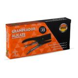 Grampeador Alicate Profissional Para Até 25 Folhas Em Metal