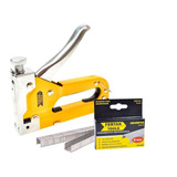 Grampeador Profissional P/ Madeira Tapeçaria + 4100 Grampos