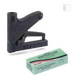 Grampeador Rocama 106 Premium + Grampo 106/8 Galvanizado