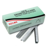 Grampo 8mm 106/8 Rocama Caixa Com 2.500 Grampos