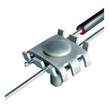 Grampo Conector Para Cerca Elétrica Rural Speedrite 25 Unid