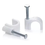 Grampo Fixa Fio 5mm Miguelão Drop Prego Aço Rg59- 1000 Unid