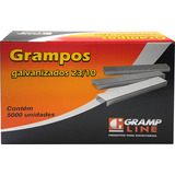 Grampo Galvanizado 23/13 - Cx C/5000