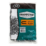 Grampo Galvanizado Para Cercas 1 X 9 1kg - Top