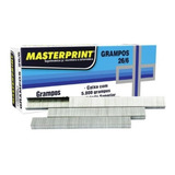 Grampo P/ Grampeador 26/6 Atacado. Marca Brw C/ 40 Caixas