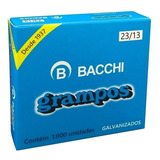 Grampo Para Grampeador 23/13 Galvanizado Bacchi 1000un