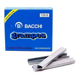 Grampo Tapeceiro Rocama 106/8 Galvanizado C/ 2500 Un Bacchi