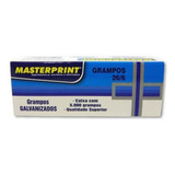 Grampos Galvanizados 26/6 Caixa Com 5000 Unidades